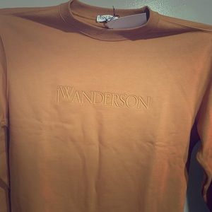 JW Anderson Luxury Crew Neck Embroidered Sweater
